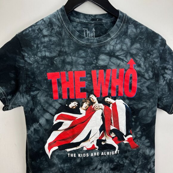 The Who Tie-Dye Graphic Tee Small Band Tee Kids Are Alright Adult Unisex Fit - Picture 9 of 12